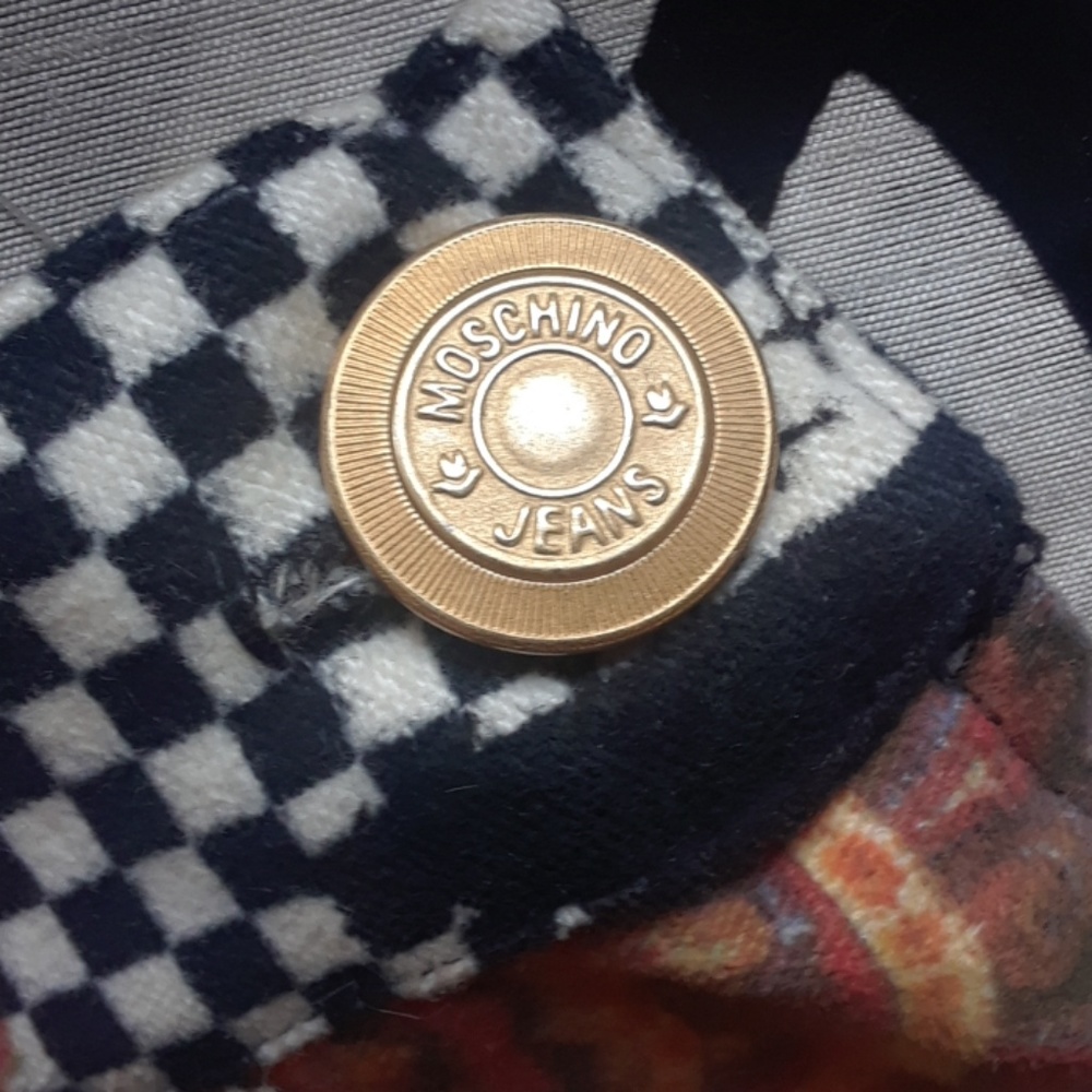 Pre Y2K, '90s vintage Moschino boho pencil skirt small - Picture 5 of 8